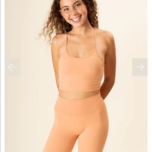 Paragon Fitwear Twinstrap Brami Apricot